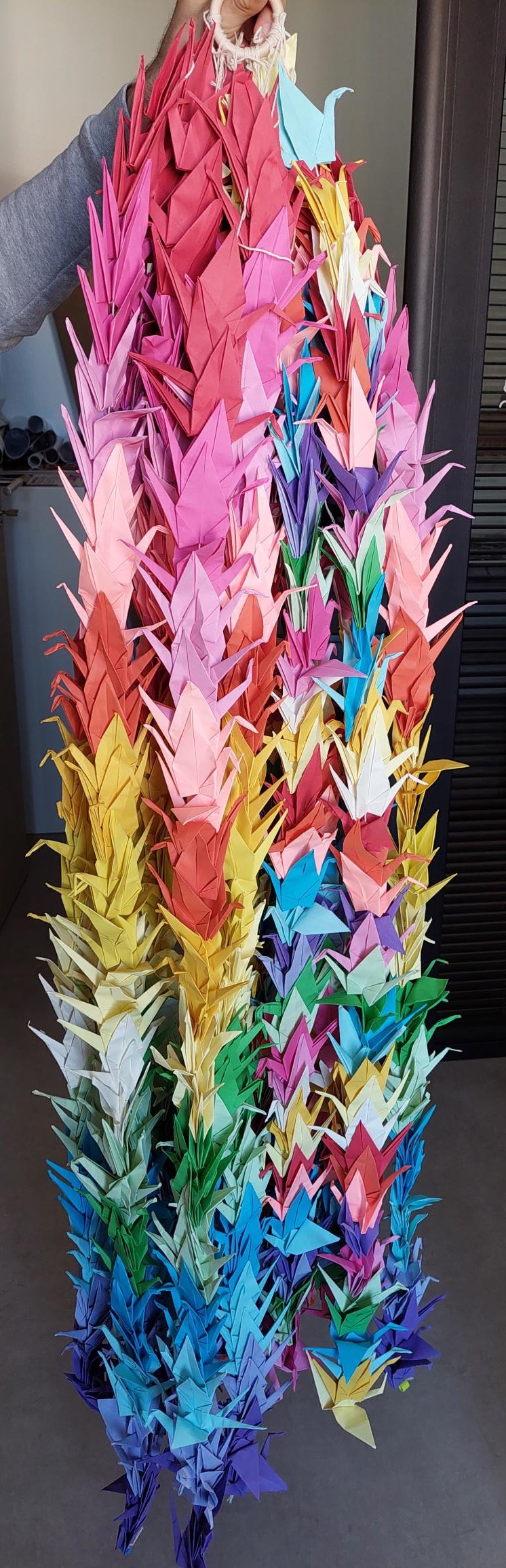 Challenge des Mille grues pour Hiroshima
